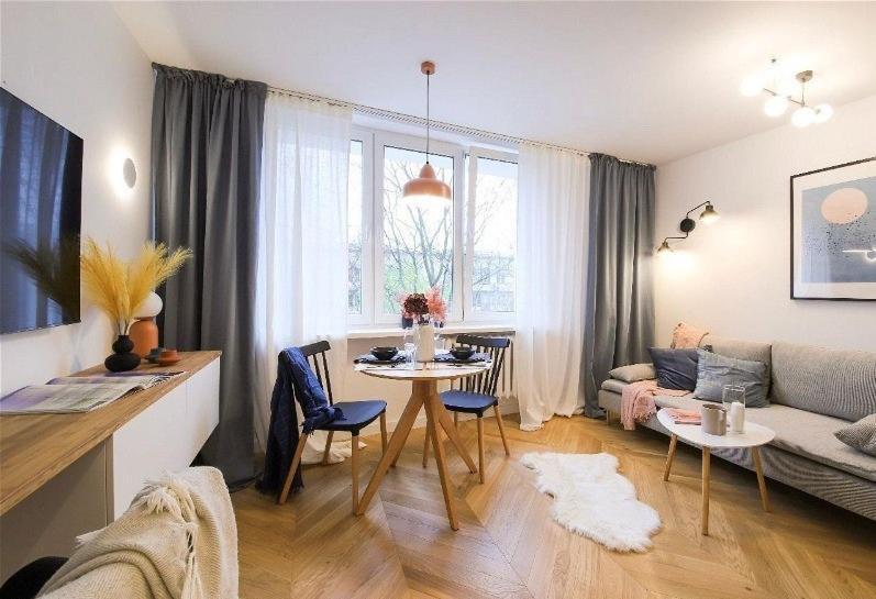 Designer Studio With Bedroom Near Old Town Dubois Warsaw Exterior photo